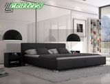 S245 Contemporary Leather Bed Design Furniture