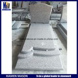 G664 France Simple Granite Tombstone