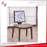 2017 Future Design Metal Frame Wood Imitation Dining Chairs (FC-99)