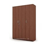 Wholesale Cheap Kd Modern Design Melamine Wooden Bedroom Wardrobe (HF-AL042)