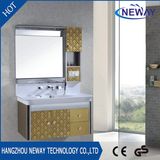 Wall Mounted Steel Mirrored Small Bathroom Cabinets