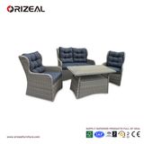 Outdoor Rattan 4PCS High Back Queen Sofa Set Oz-Or064