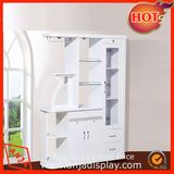 MDF Wine Display Stand Retail Wine Cabinet