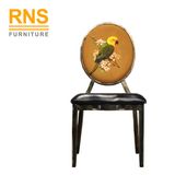 D330 Cheap and Comfortable High Grade Wood. Hotel Dining Round Back Chair