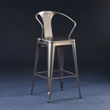 Factory Price Classic Metal Tolix Bar Wholesale Armchair (SP-MC040)