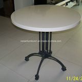 Corian Round Solid Surface Garden Table Coffee Table