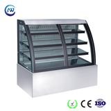 Countertop Curve Glass Refrigerated Cake Display Cabinet (KT750AF-S2)