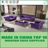 UK Style Furniture Classic Button Tufted Fabric Sofa