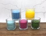 Hot Sell Fashion Colorful Embossed Candle Holders for Home Decoration