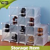 DIY Assemble Modern Plastic Storage Shoe Display Cabinet