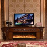 European Wood Furniture Heater Electric Fireplace with Ce Certificate (328S)