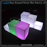 PE Rechargeable Colorful Plastic Shell LED Furniture