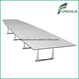 Long and Big Office Meeting Desk in Phenolic Laminate Panel