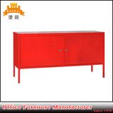 New Model Red Color Simple TV Stand Metal TV Cabinet