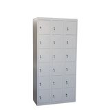 Knocked Down Structure 18 Door School Steel Locker Cabinet