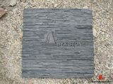 Natural Black Slate Culture Stone for Wall Cladding