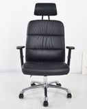 Durable Conference Relaxing Pedal Backrest Salon Emes Mesh Chair