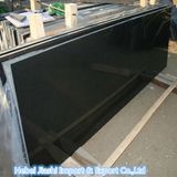 Polished Shanxi Black Granite Slabs with 3 Steps