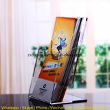 Customized Clear Acrylic Brochure Holder