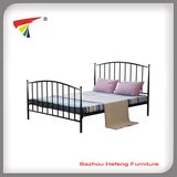 Metal Double Bed for Home Furniture (HF030)