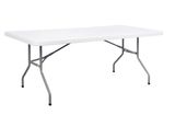 Cheap Portable White Plastic Folding Table