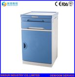 Good Quality Hospital Furniture ABS Bedside Medical Cabinet with Drawer