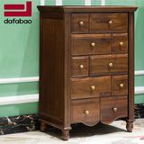 Hot Sale Simple Solid Wood Nightstand (AS815)