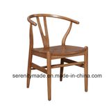 Antique Style Bend Solid Ash Wood Arm Chair for Dining Room