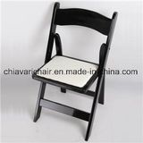 Plastic and Wood Wedding Folding Chair