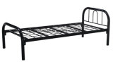 School Dormitory Metal Strong Adult Iron Steel Single Bed