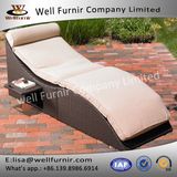 Well Furnir Wf-17102 Rattan Storage Chaise Lounge