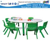 Cheapest Kids Plastic Table and Chair for Sale (HLD-2302)