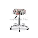 Modern Reclining Adjustable Metal Chair Bar Stool High Bar Chair