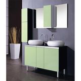 2017 Hot Sale Floor Standing MDF Bathroom Cabinet with Side Cabinet Sw-PS002