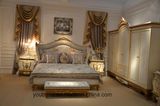 E67 White Classical Elegant Style Bed Room Collection