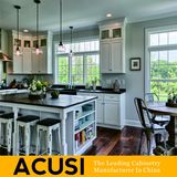 Factory Wholesale Island Style Solid Wood Kitchen Cabinets (ACS2-W20)