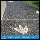 Cheap Natural Black/Yellow/White Pebble Stone for Garden Mosaic