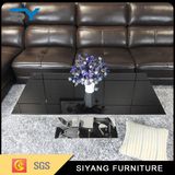 Square Marble Top Stainless Steel Coffee Table