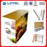 Folding Alumium Pop up Promotion Counter