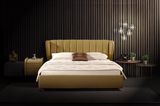 Euro Style Foshan Manufacture King Size Leather Double Soft Bed