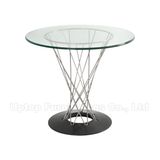 Round Tempered Glass Isamu Noguchi Table (SP-GT392)