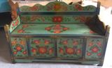 Chinese Antique Reproduction Wood Sofa