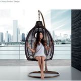 Top Selling Outdoor Garden Sythetic Rattan Furniture Swing Chair as New Design (YTA856)