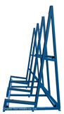 Steel Rack Galss Stock Al-Type Sheet Shelf Glass Rack Metal Shelf for Glass Factory