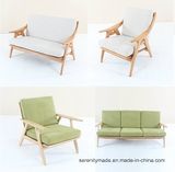 2018 New Design Japanese Leisure Style Singke/Two/Three Seater Sofa with Wooden Frame