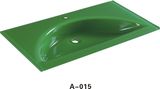 2016 Green Bathroom Sink Countertop (A015)