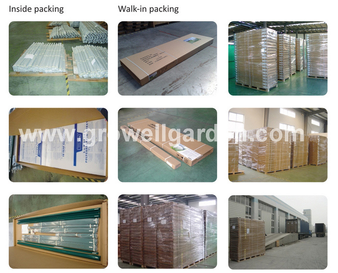 Hexagonal Greenhouse, Double Sliding Door or Hinged Door, Stronger Frame, Large Size