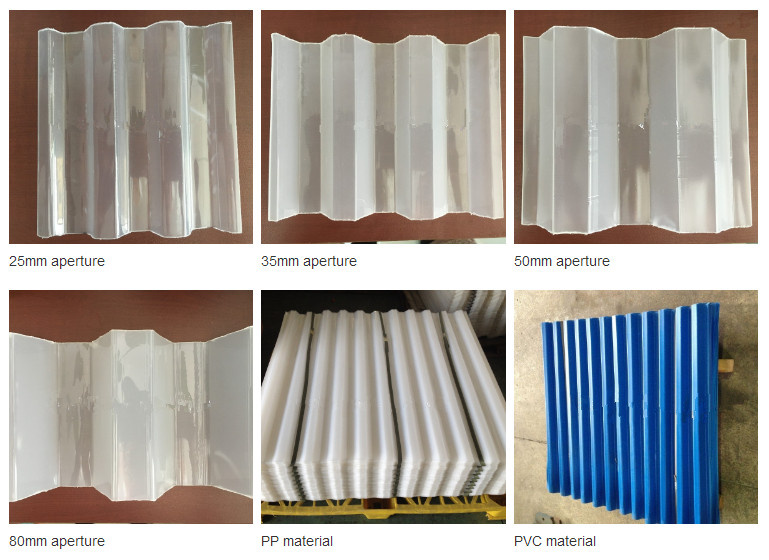 50mm PP and PVC Hexagonal Honeycomb Lamella Clarifier Plate Tube Settler